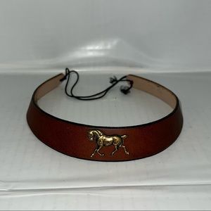 ANTIQUE Horse Pony Handmade Headband Headwear 1960’s Ladies